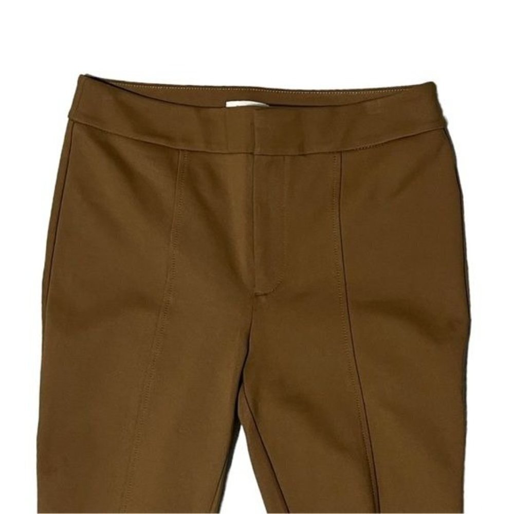 Anthropologie The Essential Slim Cropped Pants Size 10 - Picture 4 of 14